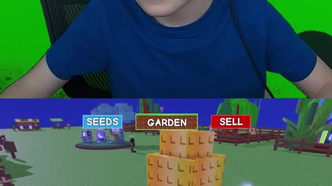 Dad Made Me ULTRA RICH in Grow a Garden! #shorts #roblox #robloxshorts