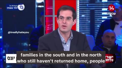 🇮🇱On Israeli (Jew) national TV, a jewish Journalist says: