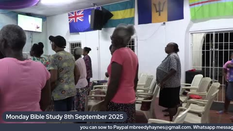Monday Bible Study 8 September 2025