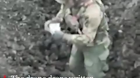 Viral: Russian soldier surrenders to Ukrainian drone outside Bakhmut