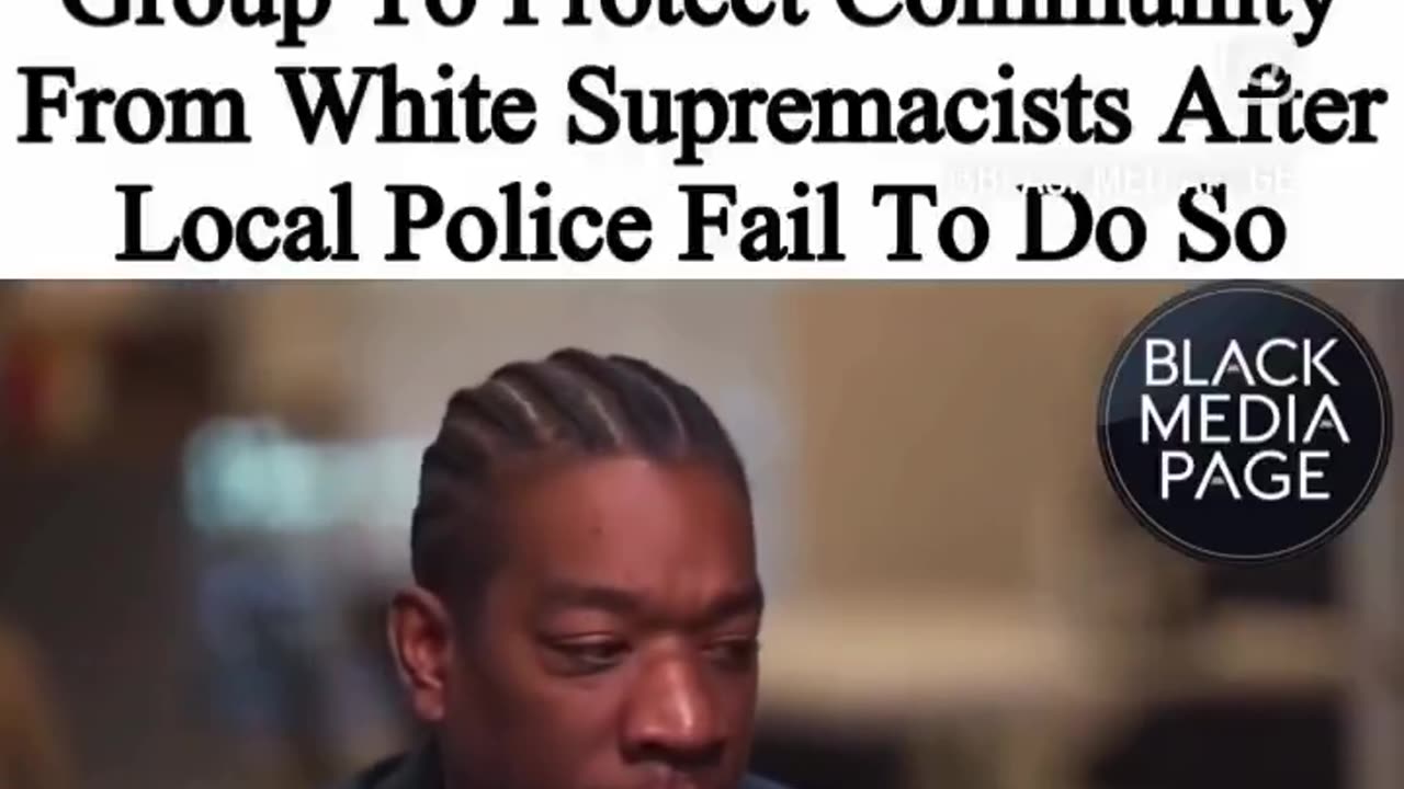 Black communities protecting themselves