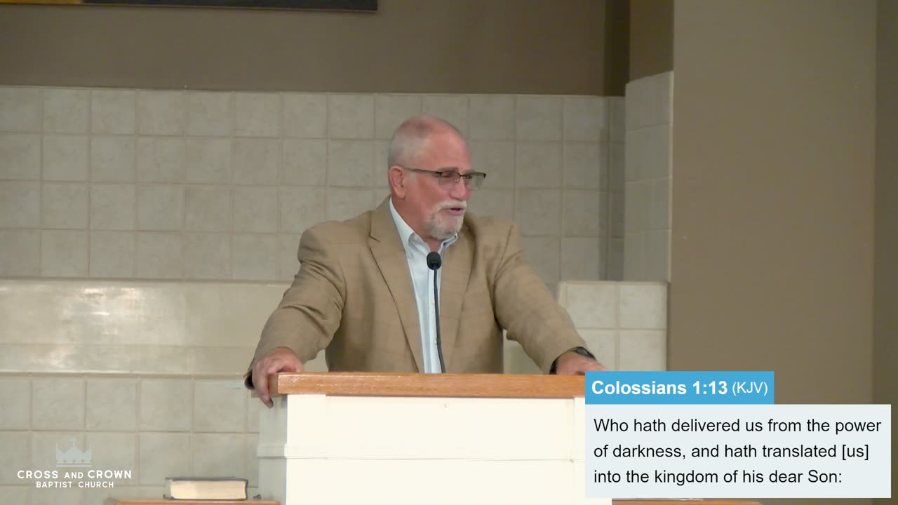 Pastor Davis- Wednesday Evening - 7/20/25