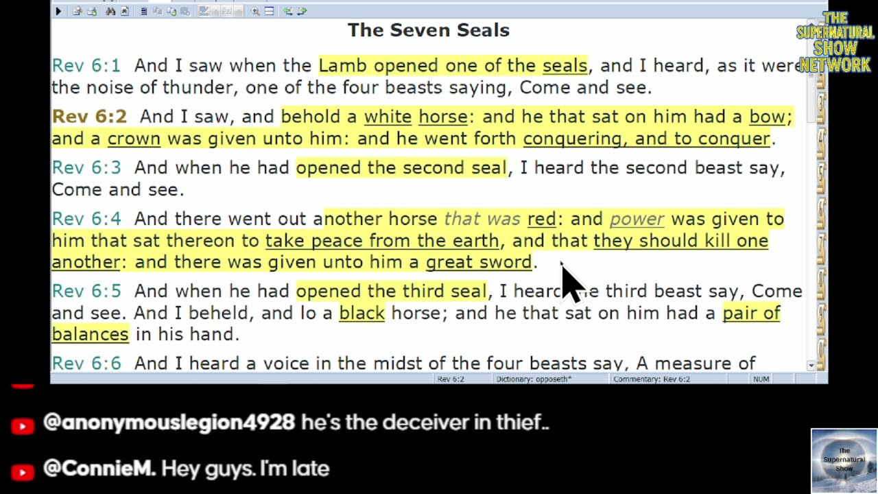 The Trojan White Horse Beast Out Of The Sea.