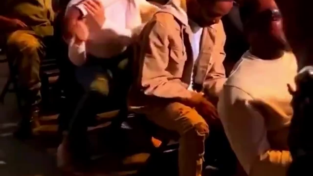 Bro was trying to stop his girl from being a groupie..... epic fail