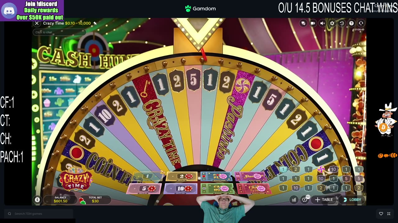 How Many Crazy Time Bonuses Hit Before Time Runs Out? Live Casino Games