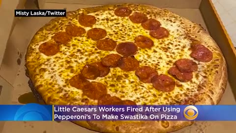 Fired For A Swastika Pizza