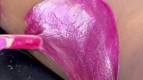 Underarm Waxing Transformation | Tickled Pink & Purple Seduction Hard Wax @aureateaesthetics