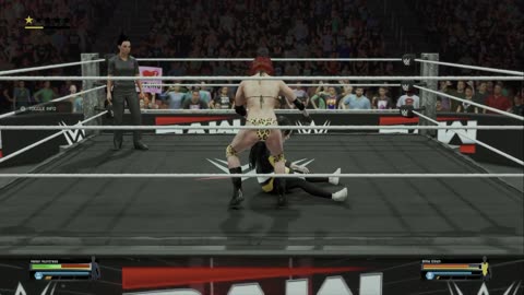wwe 2k25 253 universe Helen Huntress VS Billie Eilish