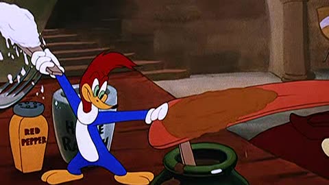 Woody Woodpecker and Friends - 1947x07 - Woody the Giant Killer