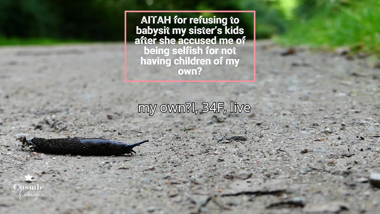 AITAH for refusing to babysit my sister’s kids?#aita #reddit #redditaita #foryou #foryoupage