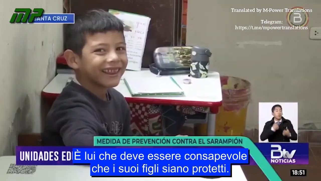 Vogliono vaccinare obbligatoriamente i bambini della Bolivia contro il morbillo.