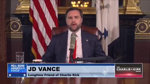 JD Vance remembers what Erika Kirk told him after her husband Charlie Kirk was assassinated.
