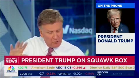 Watch As CNBC Host Joe Kernen Admits To Trump He Was Right About 2024 Election Claim Part 2