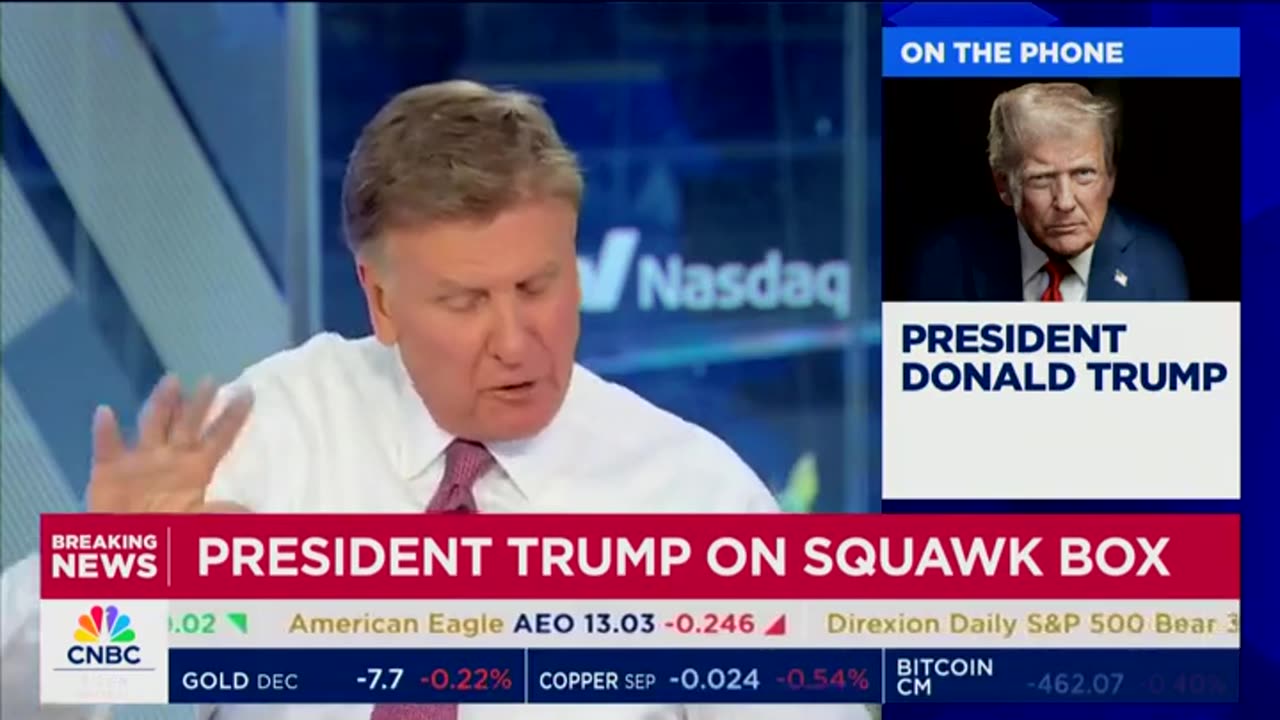 Watch As CNBC Host Joe Kernen Admits To Trump He Was Right About 2024 Election Claim Part 2