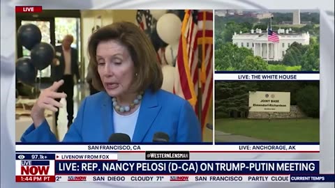 Nancy Pelosi says she doesn't understand what the National Guard is doing in DC.