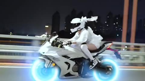 Girl Biker