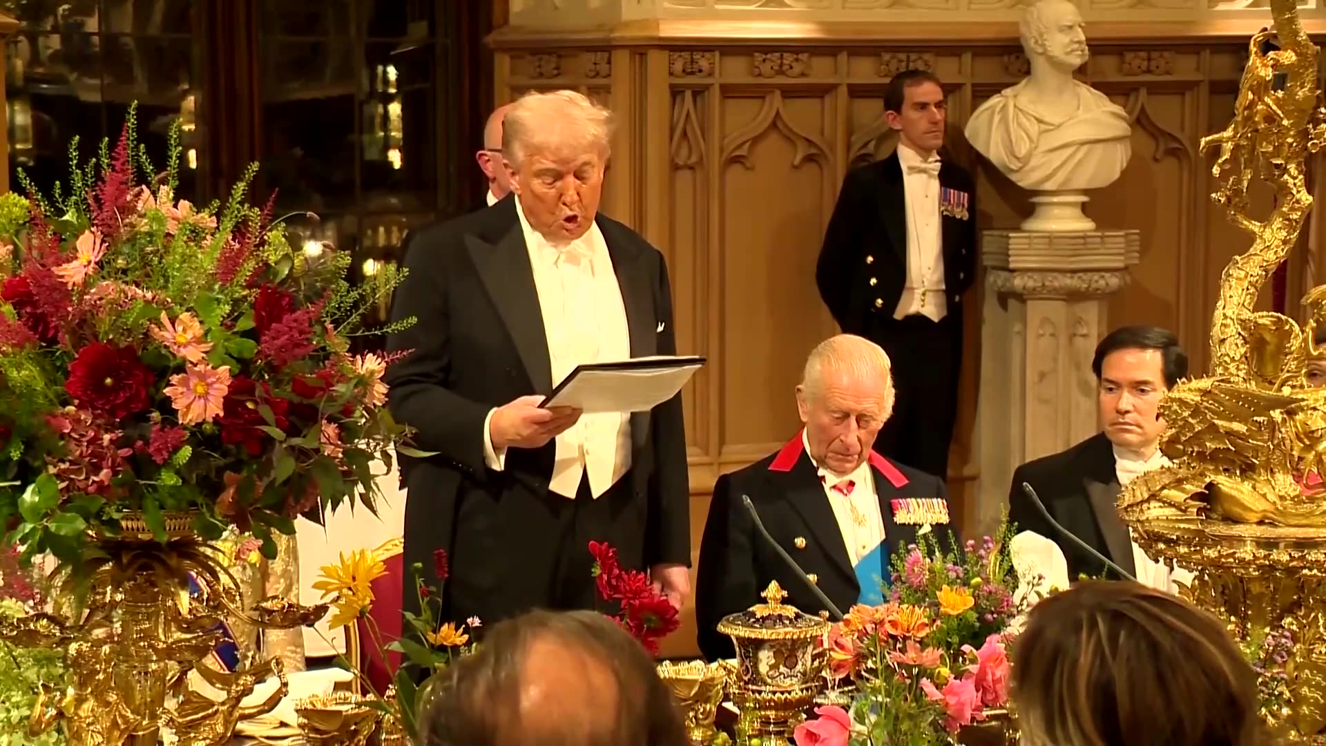 Trump and King Charles trade messages of unity and partnership