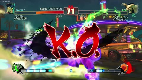Streetfighter 4 (PC). - M.Bison vs Zangief