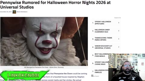 Pennywise Rumored To Come To HHN 2026
