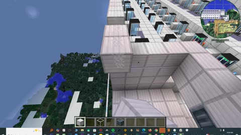building 88 girl ship in minecraft
