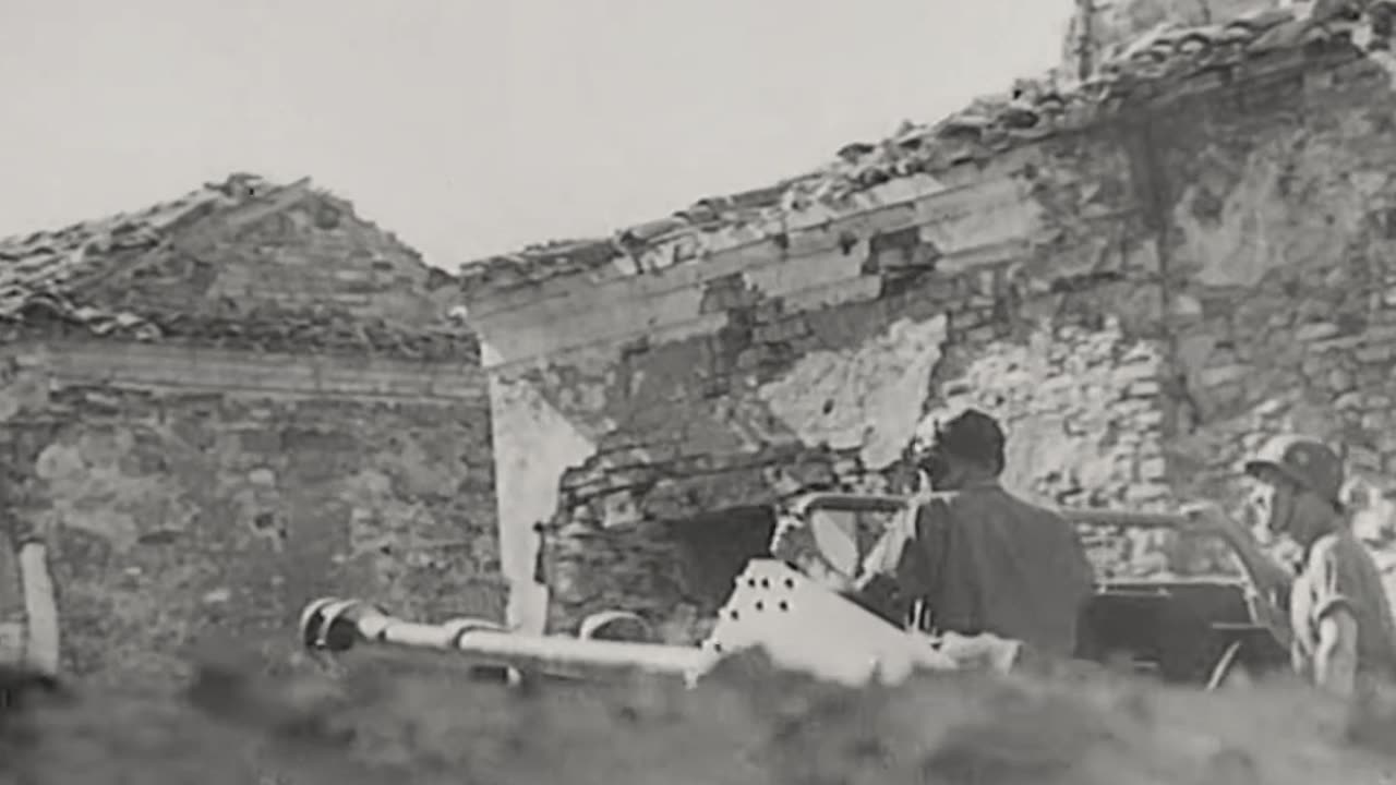 Marder III Ausf. M tank destroyer emerges from its lair to engage Allied forces in Italy in 1944