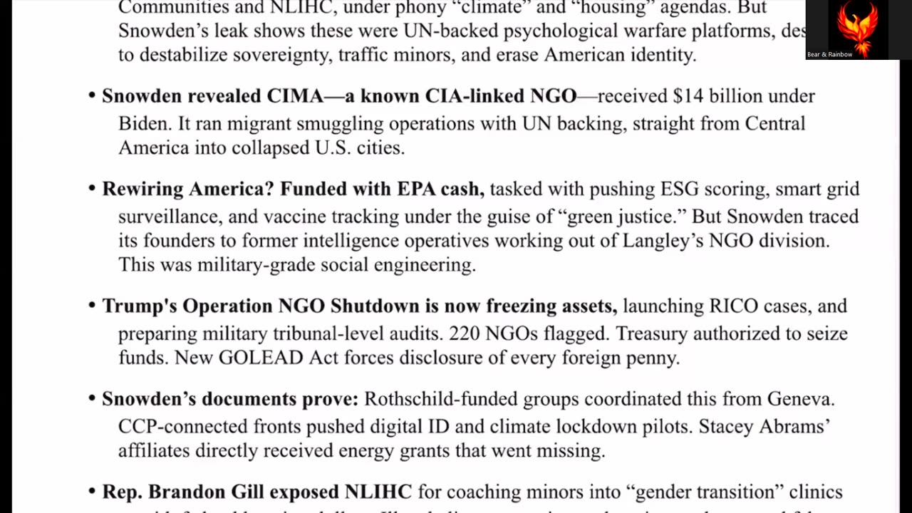 Snowden Drop: NGOs Were CIA Weapons