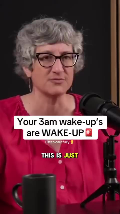Your 3am wake-up signals ALERT 🚨 Pay attention closely 👂