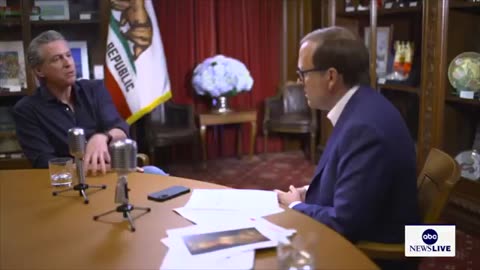 Gavin Newsom says Trump is trying to rig the elections and that Biden was great