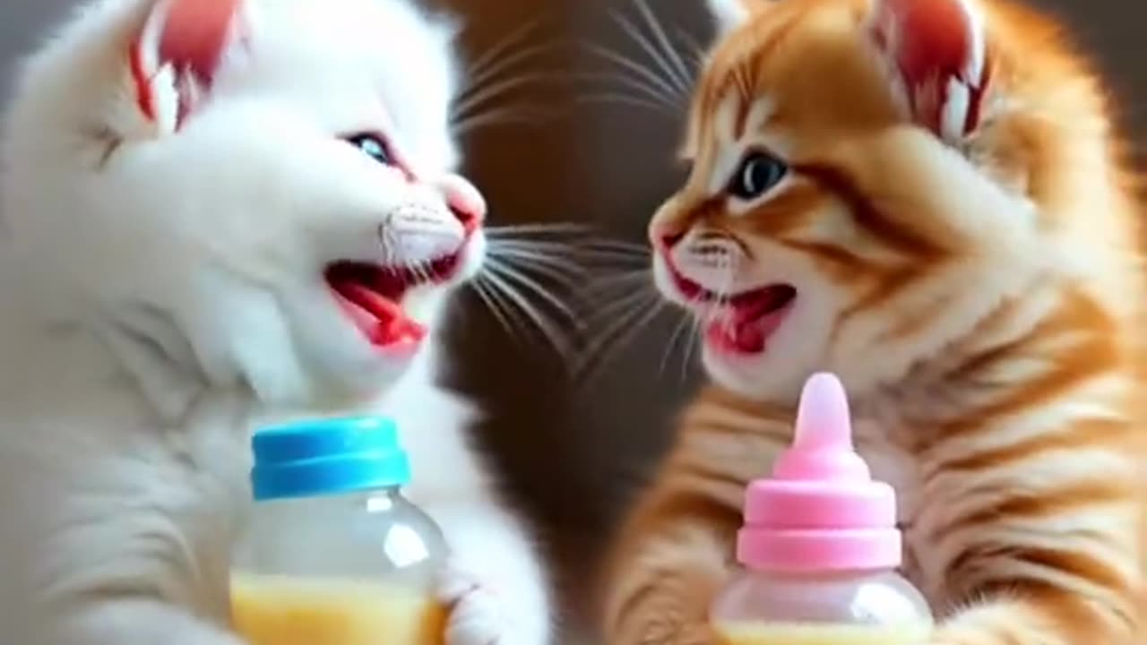 Cats laughing 😁🤣