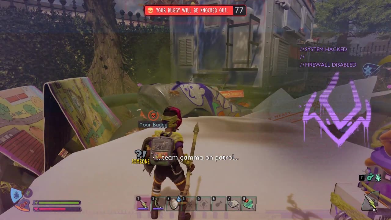 Upgrade a weapon or armor piece Grounded 2