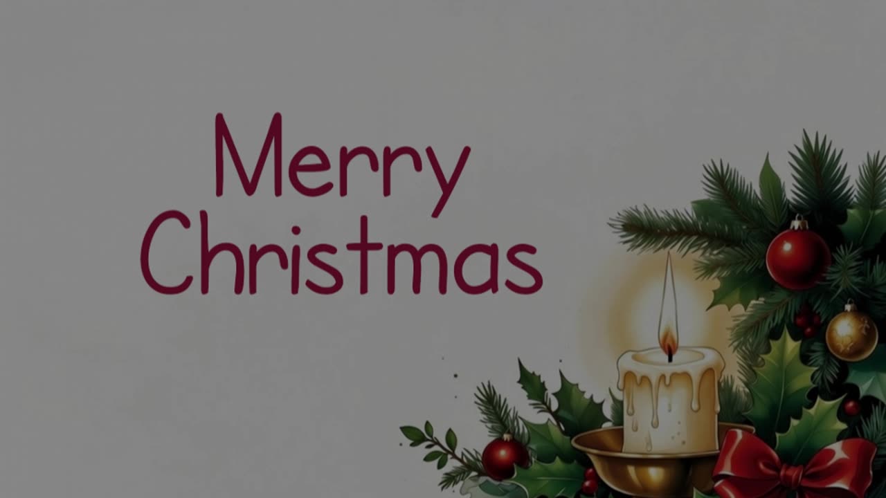 Merry Christmas - Luke Chapter 2