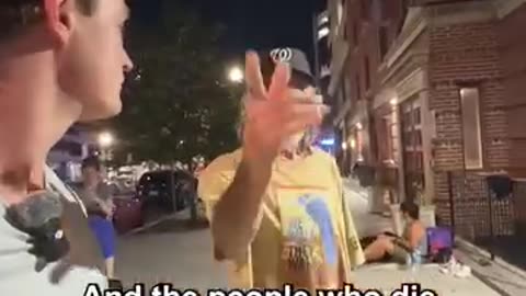 Homeless speak out against ProtestersinDC