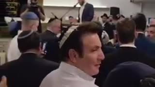 Albanese cant touch the bible but can happily wear a kippah on his head