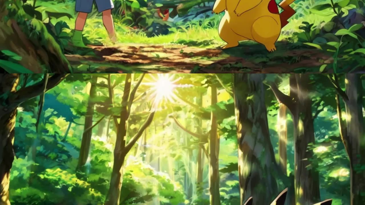 Pikachu in the Forest – Can You Spot the Change