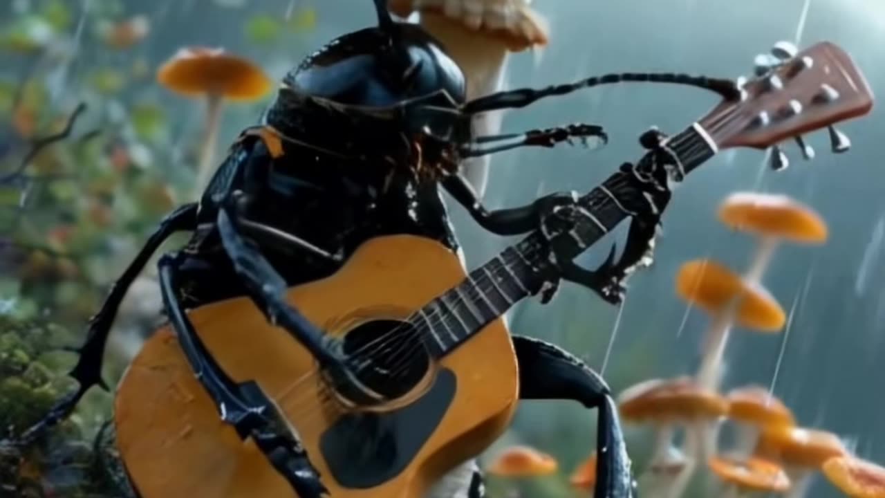 #ai #animal #beatles #guitar #fyp #viral