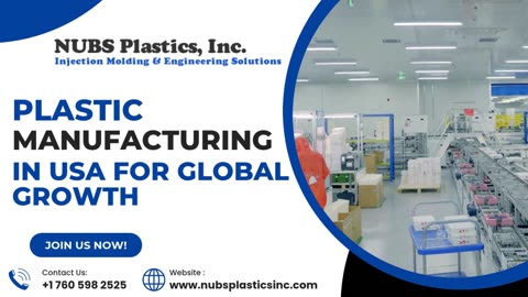 Plastic Manufacturing in USA for Global Growth