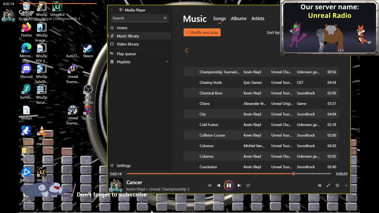 Unreal Tournament Radio - Full Series Soundtrack! (25/04/29)