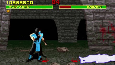 Mortal Kombat - Sub-Zero - Arcade Cabinet