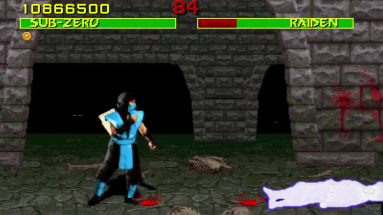Mortal Kombat - Sub-Zero - Arcade Cabinet