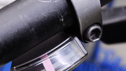 Bicycle gear shifter in action.