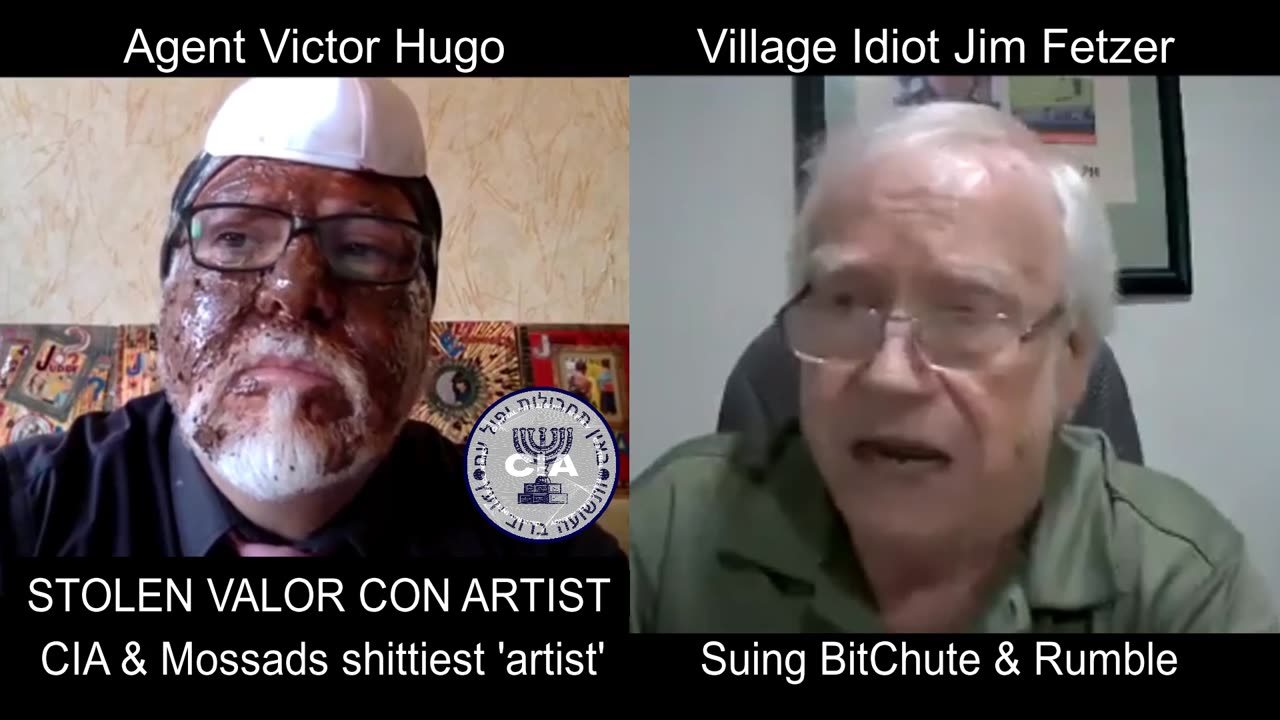 Professor Jim Fetzer, The village idiot baited in to suing BitChute & Rumble by the shittiest agent
