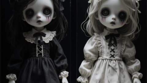 “The Eyeless Doll That Watches You”