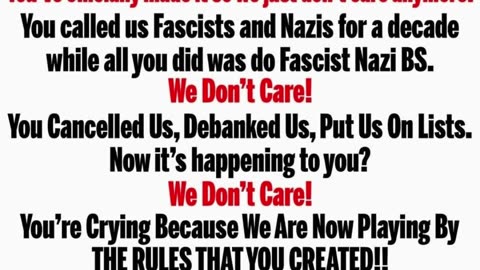 92125 Terry Reports - Political Trigger WARNING!