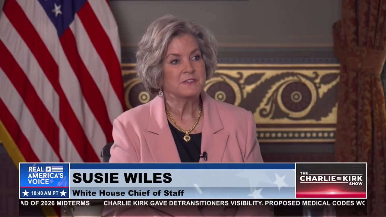 "VERY MUCH THE TRUMP ADMINISTRATION HAS HIS [CHARLIE KIRK] IMPRINT"