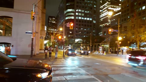 【4K】Saturday Night Downtown Toronto On Victoria Day Nightlife Canada 🇨🇦