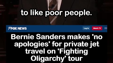 Bernie Sanders makes 'no apologies' for private jet travel on 'Fighting Oligarchy' tour