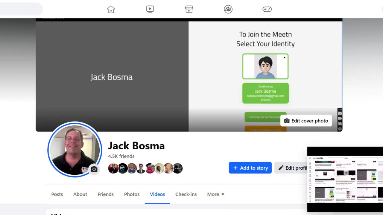 Rumble Followers Of Jack Bosma