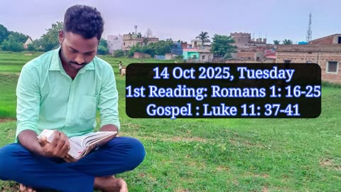 Catholic Daily Gospel and Reading in Hindi 14 October 2025 | Today's Bible Verse | Aaj ka Susamachar