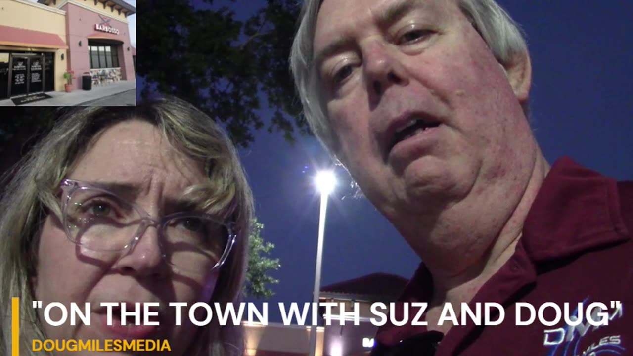 "ON THE TOWN WITH SUZ AND DOUG" VISIT CAFE BARBOSSO ITALIAN RESTAURANT IN SARASOTA FLORIDA