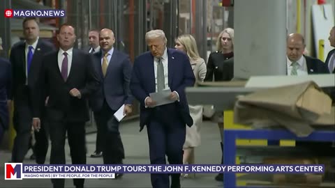 President Trump at John F. Kennedy Center for Exclusive Tour & Board Meeting (Mar 17, 2025) [LIVE]